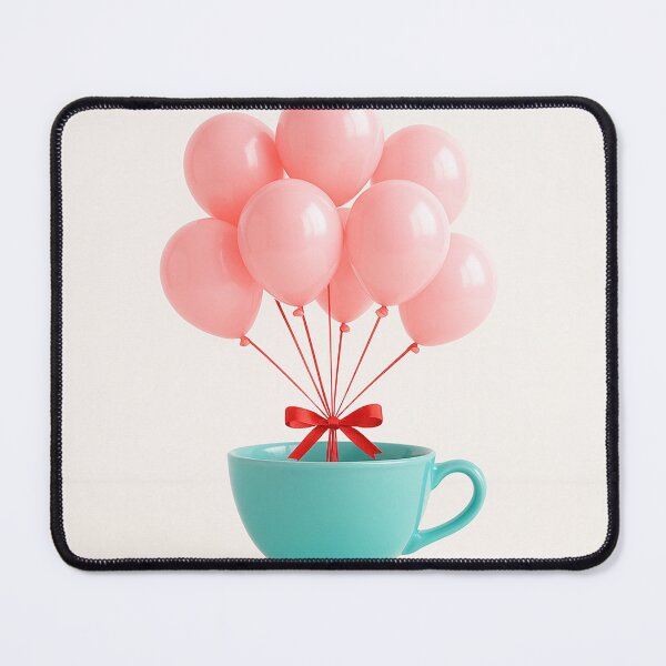 Item preview, Cup of Balloons with Red Bow designed and sold by SassyArtistry.