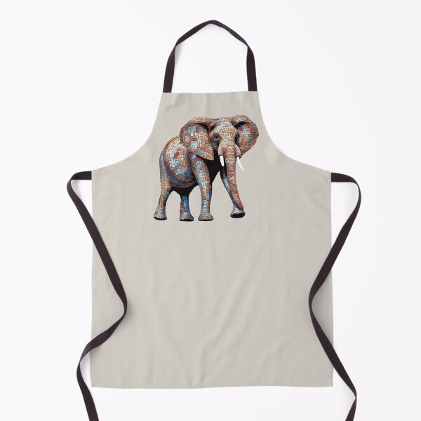 Item preview, mosaic pet elephant designed and sold by designmari.