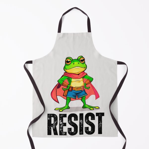 Item preview, Resist frog hero Free Portland Chicago DC Los Angeles designed and sold by erozzz.