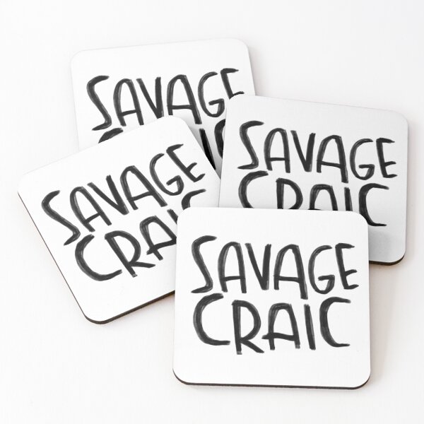 Item preview, Irish craic, savage craic designed and sold by badlydrawnbabe.