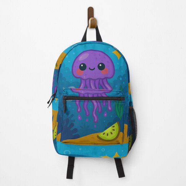 Item preview, Jelly Jellyfish – Kawaii Grape Sea Creature designed and sold by Whiskers&Waffles.