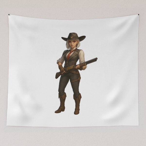 Item preview, “Fatal Beauty: an armed and dangerous woman” designed and sold by CHRIST5000.