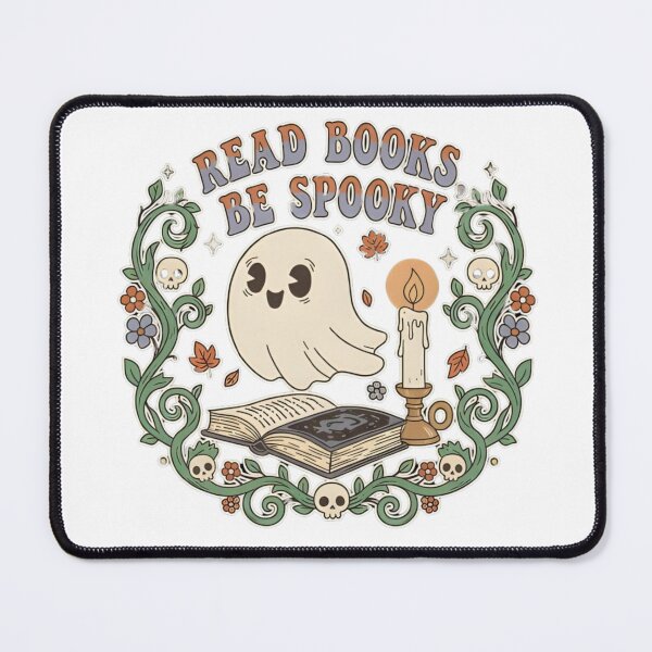 Item preview, Read Books Be Spooky | Retro Halloween Ghost & Book Lover designed and sold by tkhrbika.