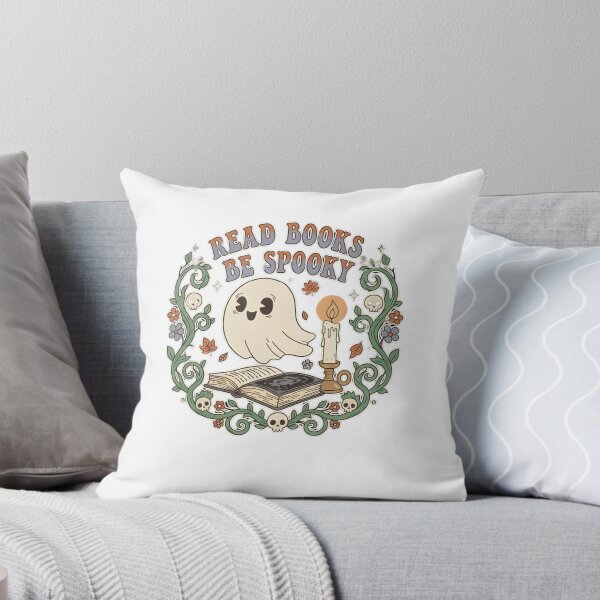 Item preview, Read Books Be Spooky | Retro Halloween Ghost & Book Lover  designed and sold by tkhrbika.