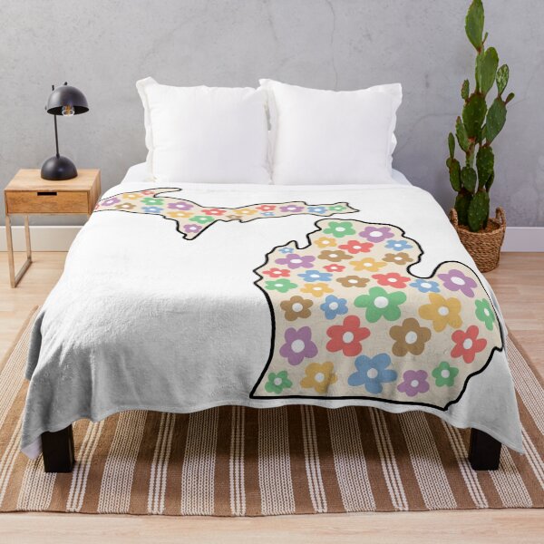 Item preview, Michigan Floral Boho Neutral Pastel designed and sold by RBCreationsinMI.