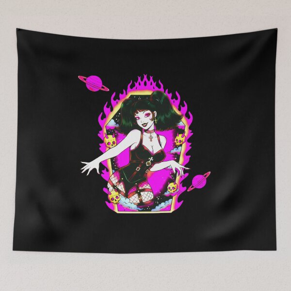 Item preview, Bubblegum Pink E-Girl Witch designed and sold by CoffinsArt.