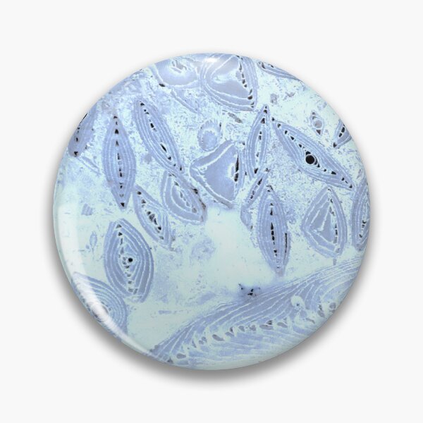 Item preview, Blue Forams for scarves designed and sold by henrydriftwood.