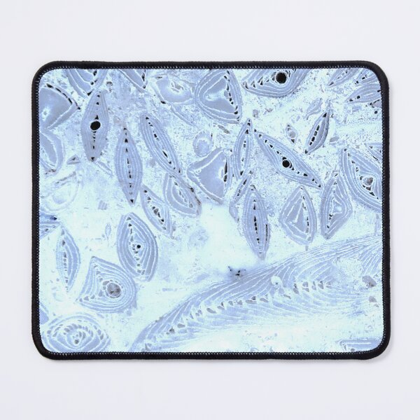 Item preview, Blue Forams for scarves designed and sold by henrydriftwood.