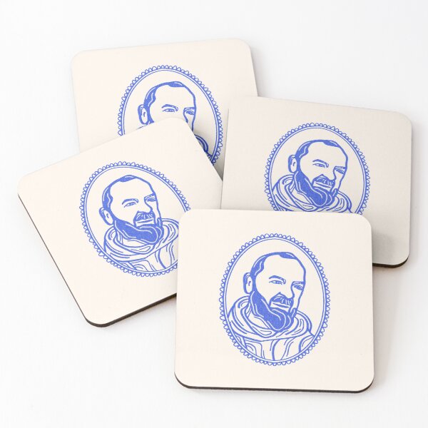 Item preview, St. Padre Pio designed and sold by livingwithgrace.