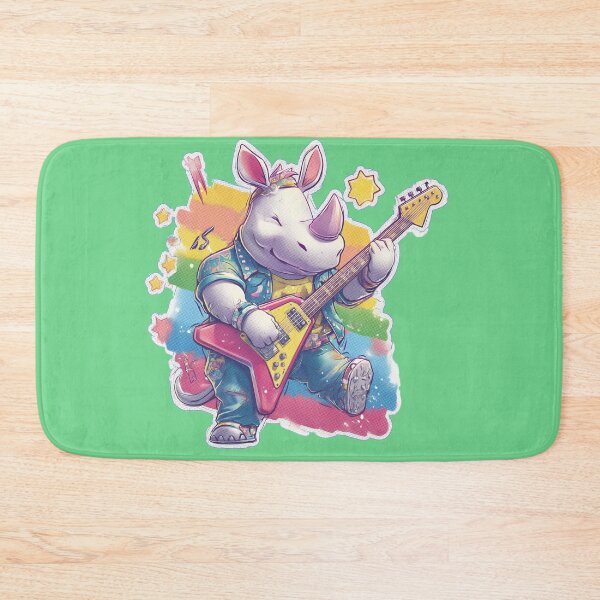Item preview, Rockin’ Rhino: The Groove Stampede designed and sold by ArgentoArt.
