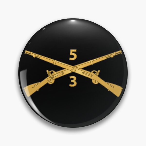 Item preview, Army - 3rd Battalion, 5th Infantry Regiment Branch wo Txt  300 designed and sold by Military Insignia Products.