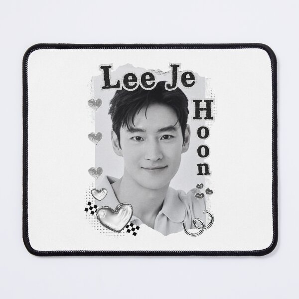 Item preview, Lee Je-hoon (이제훈) Korean Actor Kdrama Black and White Collage Digital Art Portrait designed and sold by AJUNICE STUDIO.