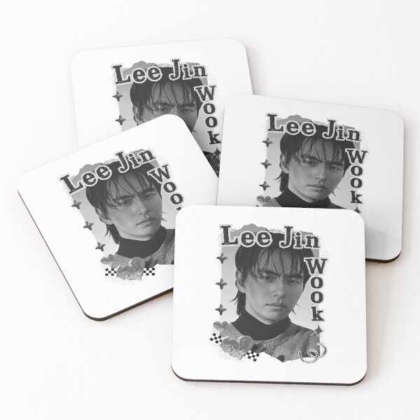 Item preview, Lee Jin-wook (이진욱) Korean Actor Kdrama Black and White Collage Digital Art Portrait designed and sold by AJUNICE STUDIO.