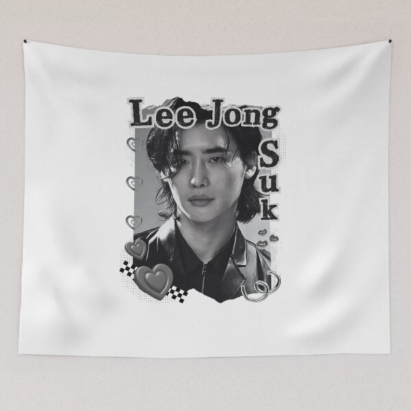 Item preview, Lee Jong-suk (이종석) Korean Actor Kdrama Black and White Collage Digital Art Portrait designed and sold by AJUNICE STUDIO.