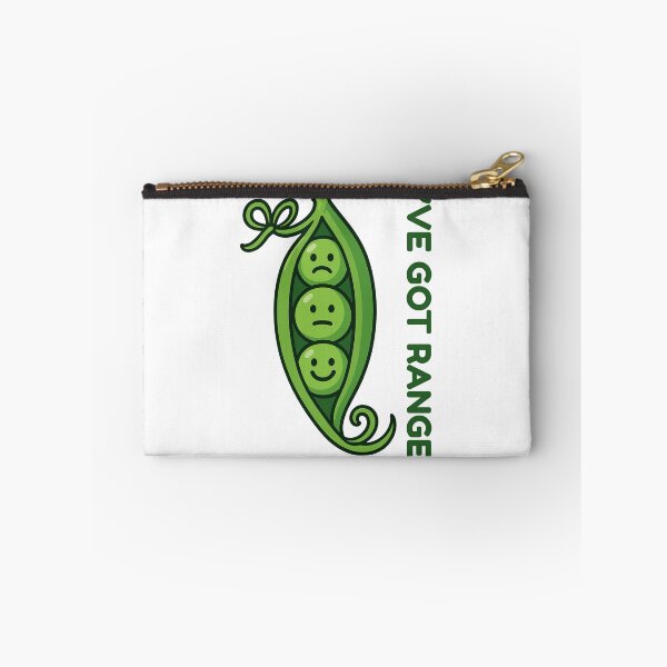 Item preview, I’ve Got Range – Funny Peas Cartoon designed and sold by CanSparkleArt.