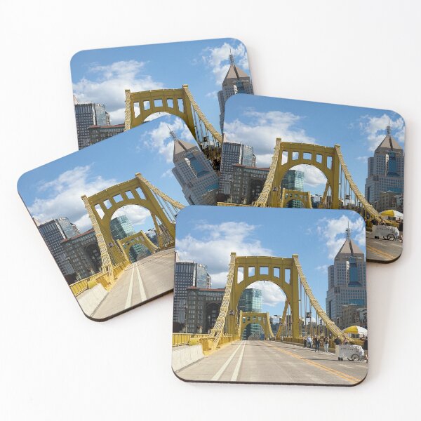 Item preview, Pittsburgh Pennsylvania Yellow Bridge Clemente designed and sold by RBCreationsinMI.