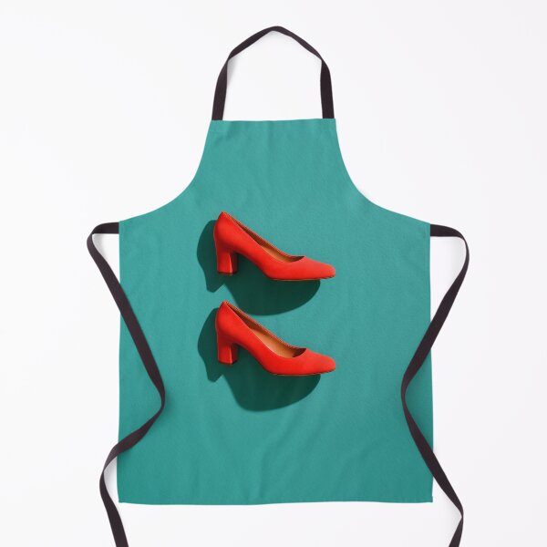 Item preview, Red heels on teal background designed and sold by SassyArtistry.