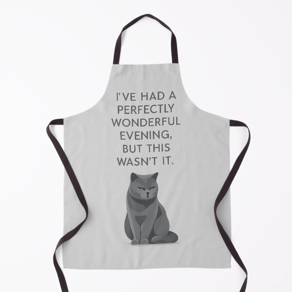 Item preview, “Wonderful Evening (Not Really)” – British Shorthair Sarcasm Art designed and sold by catastrocat.