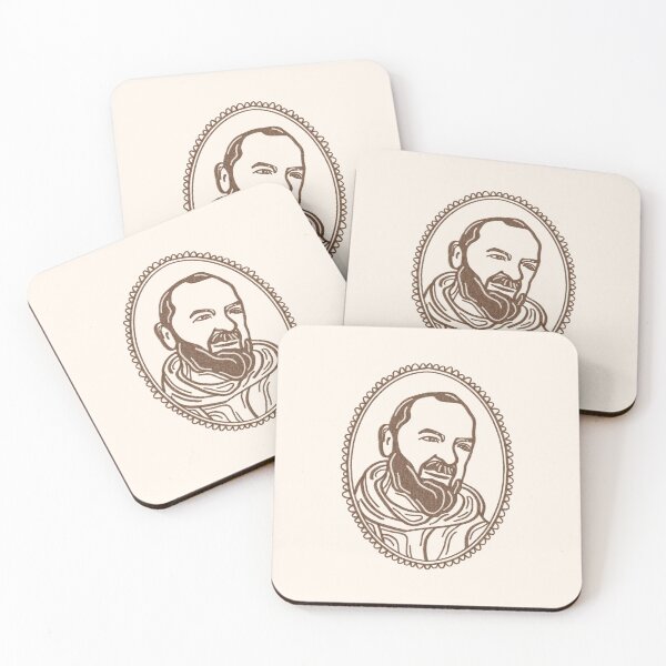 Item preview, St. Padre Pio designed and sold by livingwithgrace.