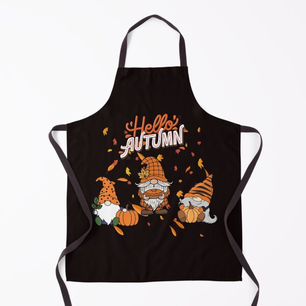 Item preview, Hello Autumn Gnomes Thanksgiving T-Shirt - Cute Fall Harvest Gnomes Tee designed and sold by passiveink.