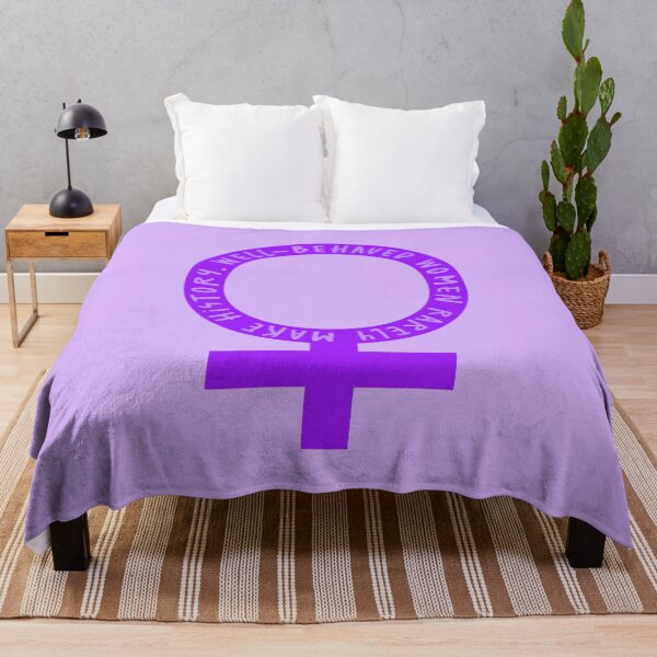 Item preview, Well-Behaved Women Rarely Make History - Purple designed and sold by sillyjess.