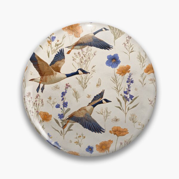 Item preview, Flying geese and wildflowers boho style fall design designed and sold by Lewis-mart.