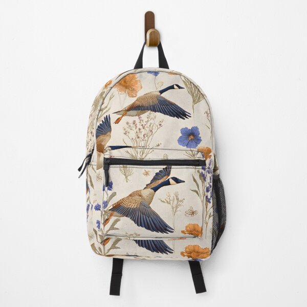 Item preview, Flying geese and wildflowers boho style fall design designed and sold by Lewis-mart.