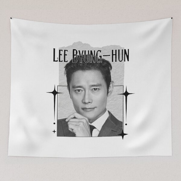 Item preview, Lee Byung-hun (이병헌)  Korean Actor K-Drama Scrapbook Collage Cozy Y2K Vintage Design designed and sold by HELL0WBELLO.