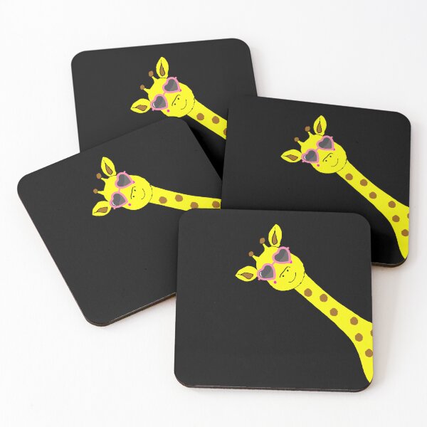 Item preview, Funny giraffe with sunglasses Zoo lover Africa safari souvenir designed and sold by Artstastic.