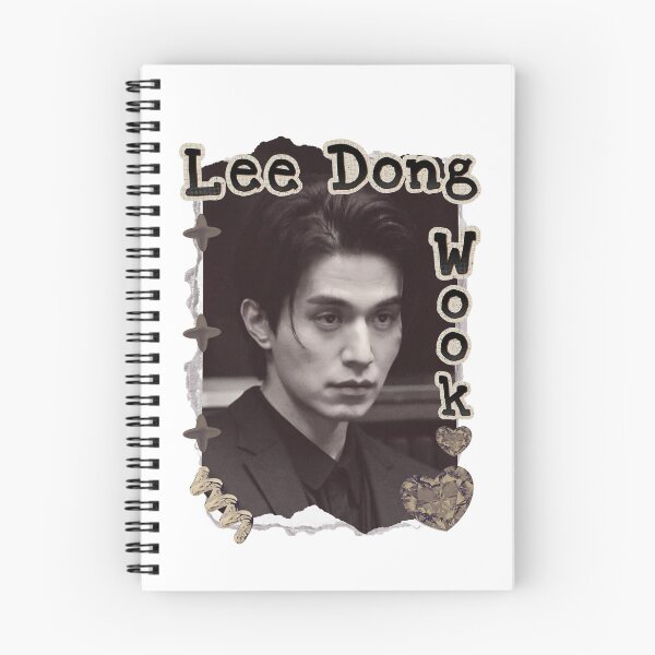 Item preview, Lee Dong-wook (이동욱) Korean Actor K-Drama Scrapbook Collage Cozy Y2K Vintage Design designed and sold by HELL0WBELLO.