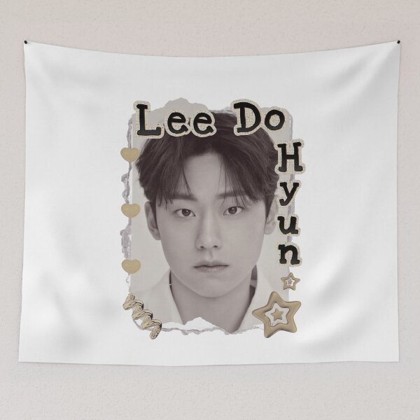 Item preview, Lee Do-hyun (이도현) Korean Actor K-Drama Scrapbook Collage Cozy Y2K Vintage Design designed and sold by HELL0WBELLO.