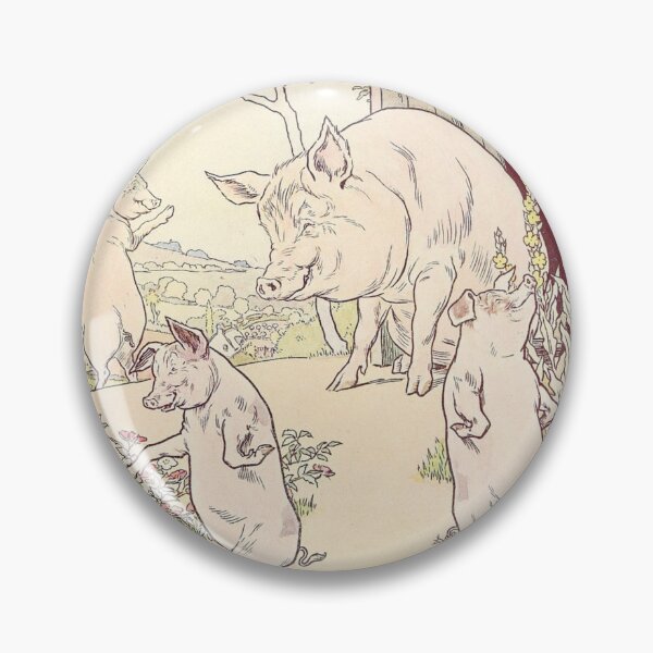 Item preview, 'Three little pigs' by Joseph Jacobs designed and sold by Filologica.