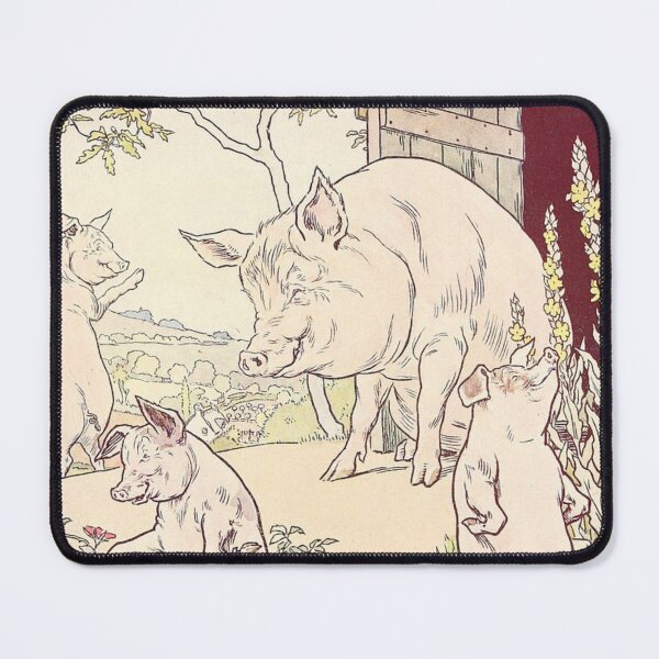 Item preview, 'Three little pigs' by Joseph Jacobs designed and sold by Filologica.