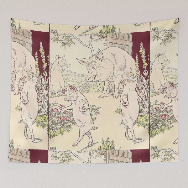 Item preview, 'Three little pigs' by Joseph Jacobs designed and sold by Filologica.