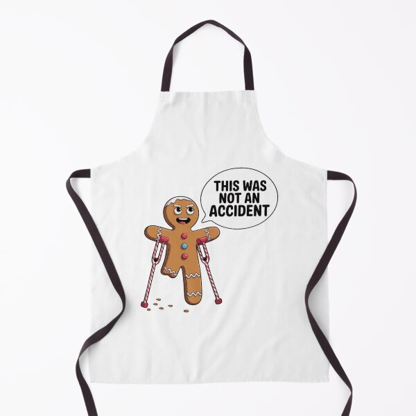 Item preview, This Was Not An Accident - Angry Christmas Gingerbread Man designed and sold by signshirtz.