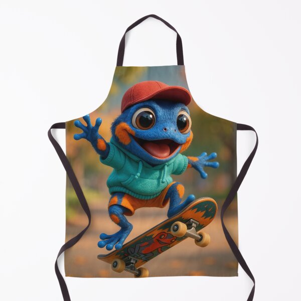Item preview, Skater Poison Dart Frog designed and sold by Sillytoe.