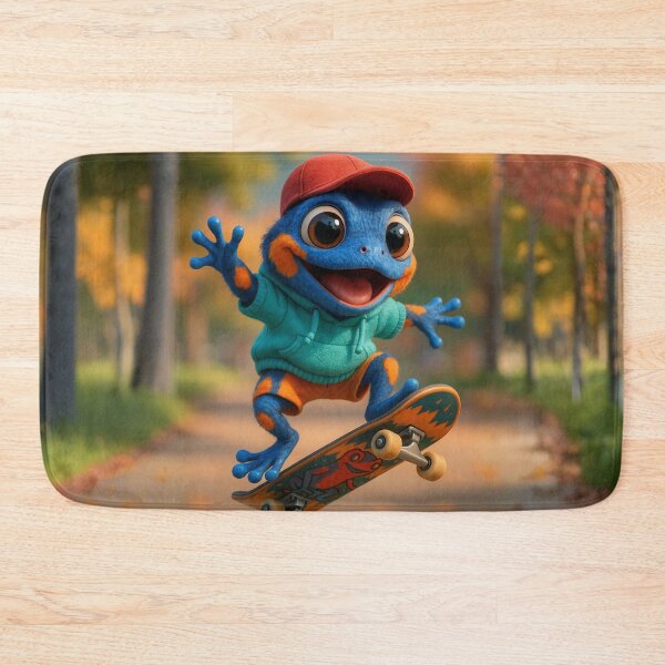 Item preview, Skater Poison Dart Frog designed and sold by Sillytoe.