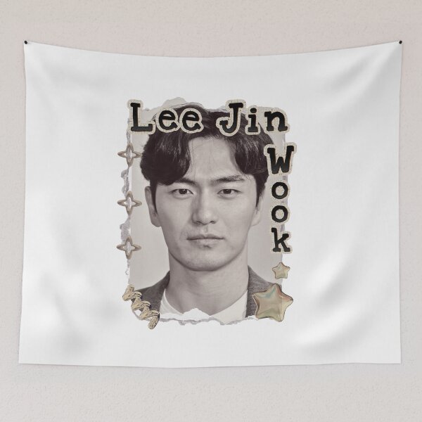 Item preview, Lee Jin-wook (이진욱) Korean Actor K-Drama Scrapbook Collage Cozy Y2K Vintage Design designed and sold by HELL0WBELLO.