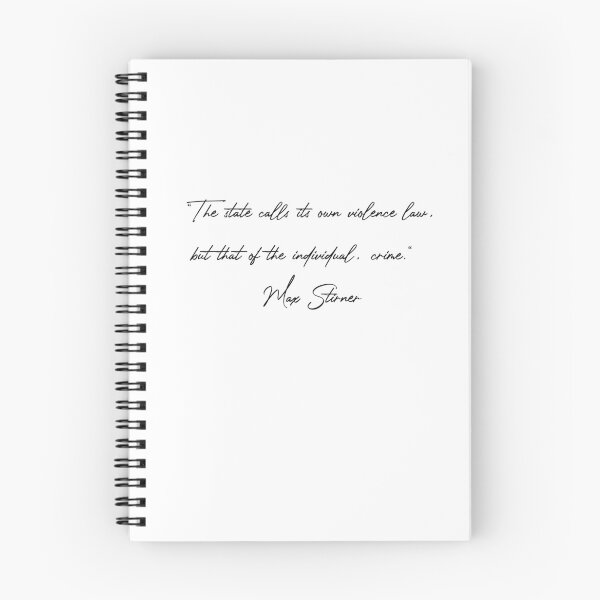 Item preview, Max Stirner Quotes designed and sold by 4ever-Undaunted.