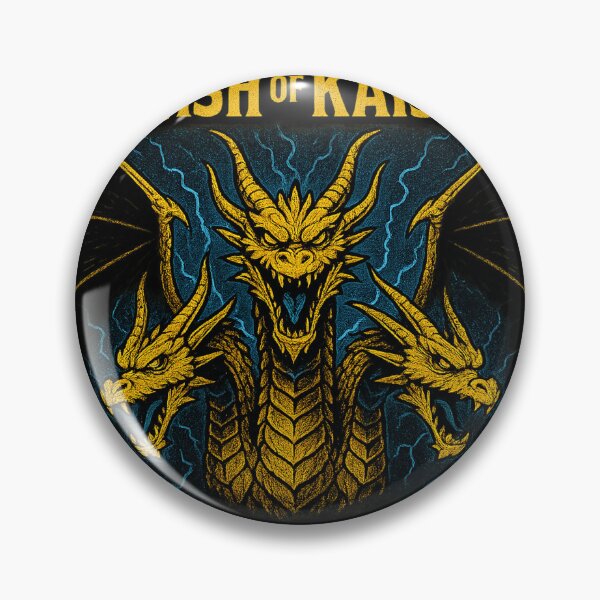 Item preview, The Golden Tyrant – Clash of Kaijus King of Storms designed and sold by The Clash Lab.