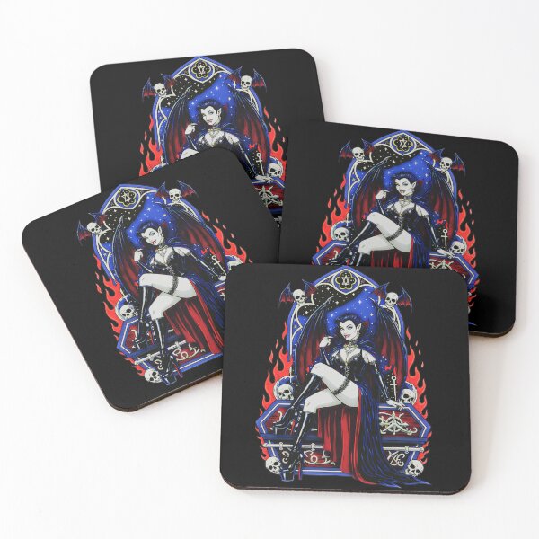 Item preview, Vampire Queen Coffin Pin-Up designed and sold by CoffinsArt.