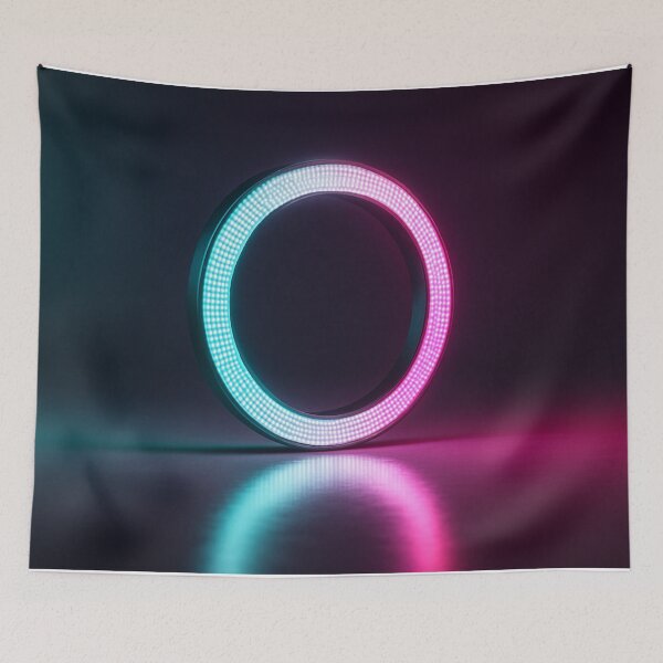 Item preview, Neon glowing ring in dark room designed and sold by SassyArtistry.