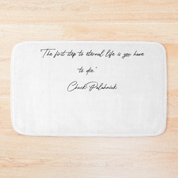 Item preview, Chuck Palahniuk Quotes designed and sold by 4ever-Undaunted.