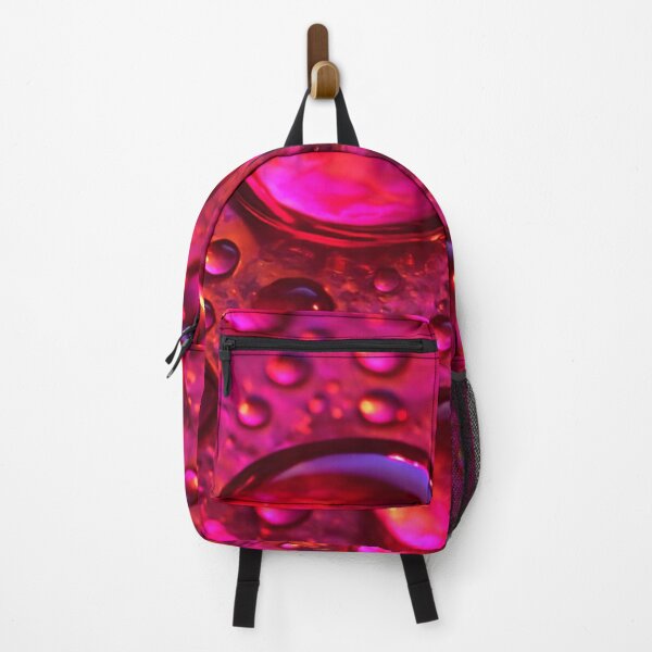 Item preview, Water droplets on vibrant pink surface designed and sold by SassyArtistry.