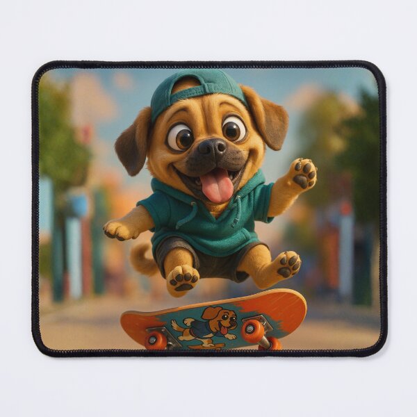 Item preview, Skater Puggle designed and sold by Sillytoe.