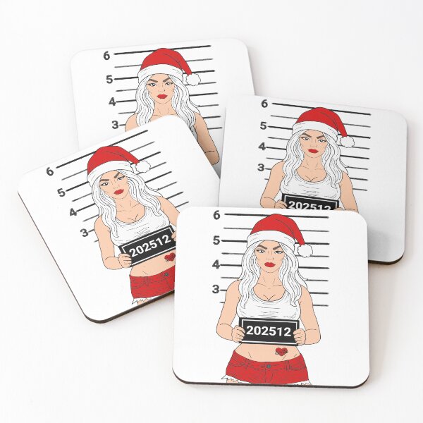 Item preview, Mrs. Claus Mugshot designed and sold by TrashPandaLux.