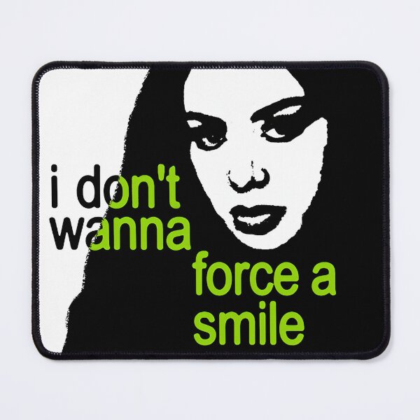 Item preview, i don't wanna force a smile designed and sold by chewingpearls.