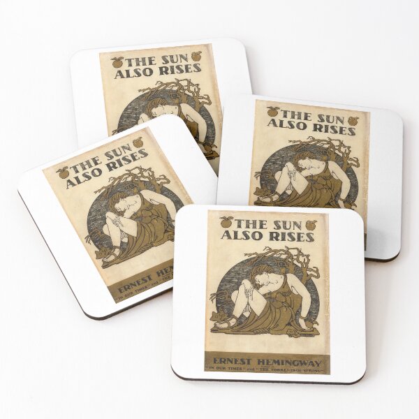 Item preview, 'The sun also rises' old vintage cover book by Ernest Hemingway designed and sold by Filologica.