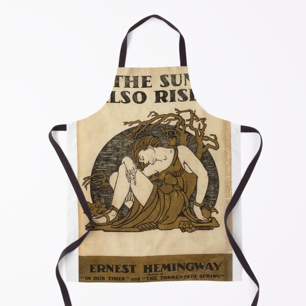 Item preview, 'The sun also rises' old vintage cover book by Ernest Hemingway designed and sold by Filologica.