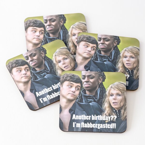 Item preview, Celebrity Traitors - another birthday I’m flabbergasted designed and sold by JustforLaughs1.